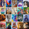 25 Pattern Animal 5D Diy Diamond Painting Cross Ctitch Kits  Wall Sticker Diamond art Mosaic Embroidery Painting New Year Gift