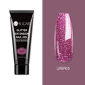 UR SUGAR 15ml Silver Glitter Extension Nail Gel Gel Varnishes Hybrid For Nails Extension Nail Semi-permanent Gel