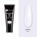 UR SUGAR 15ml Silver Glitter Extension Nail Gel Gel Varnishes Hybrid For Nails Extension Nail Semi-permanent Gel