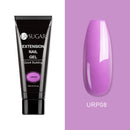 UR SUGAR 15ml Silver Glitter Extension Nail Gel Gel Varnishes Hybrid For Nails Extension Nail Semi-permanent Gel