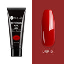 UR SUGAR 15ml Silver Glitter Extension Nail Gel Gel Varnishes Hybrid For Nails Extension Nail Semi-permanent Gel