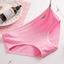 L-XXL Hot sale High-Quality Women's underwear Pure cotton Women Briefs For Solid low-Rise Women's shorts Girls Panties Lingerie