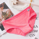 L-XXL Hot sale High-Quality Women's underwear Pure cotton Women Briefs For Solid low-Rise Women's shorts Girls Panties Lingerie