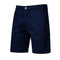 2020 New Summer 100% Cotton Solid Shorts Men High Quality Casual Business Social Elastic Waist Men Shorts 10 Colors Beach Shorts