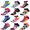 Socks Men's Invisible Short Summer Socks Quality Business Casual spring Color Combed cotton Boat Socks