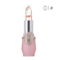 Moisturizer Lip Gloss Transparent Jelly Flower Lipstick Temperature Color Change Waterproof Makeup Lip Balm Cosmetic Makeup Tool