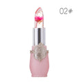 Moisturizer Lip Gloss Transparent Jelly Flower Lipstick Temperature Color Change Waterproof Makeup Lip Balm Cosmetic Makeup Tool