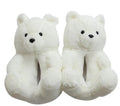 Teddy Bear women christmas plush slippers Cartoon Cute Bear House Slipper Furry Faux Fur Slides Woman Furry Flip Flop Shoes