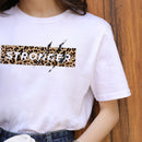 ZOGANKIN Summer Fashion Shirt Lips Leopard Graphic T Shirt Women Tops Base O-neckBlack Tees Kiss Leopard Lip Funny Girls Tshirt