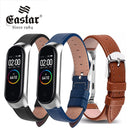 Leather Wrist Bracelet for Xiaomi Mi Band 4 5 6 Sport Strap watch wrist strap For xiaomi mi band 5 bracelet Miband 6 Strap