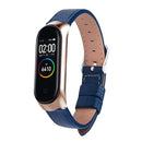 Leather Wrist Bracelet for Xiaomi Mi Band 4 5 6 Sport Strap watch wrist strap For xiaomi mi band 5 bracelet Miband 6 Strap