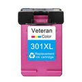 Veteran 301XL Remanufactured Ink Cartridge for HP 301 XL with HP Printer Deskjet 2050 1000 1050 2510 3000 3054 Envy 4500 4502