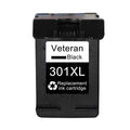 Veteran 301XL Remanufactured Ink Cartridge for HP 301 XL with HP Printer Deskjet 2050 1000 1050 2510 3000 3054 Envy 4500 4502
