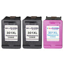 Veteran 301XL Remanufactured Ink Cartridge for HP 301 XL with HP Printer Deskjet 2050 1000 1050 2510 3000 3054 Envy 4500 4502