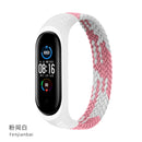 Bracelet for Mi band 5 6 Strap Nylon Braided Solo Loop pulseira bracelet Miband4 Miband5 Wristband for xiaomi Mi band 4 3 strap