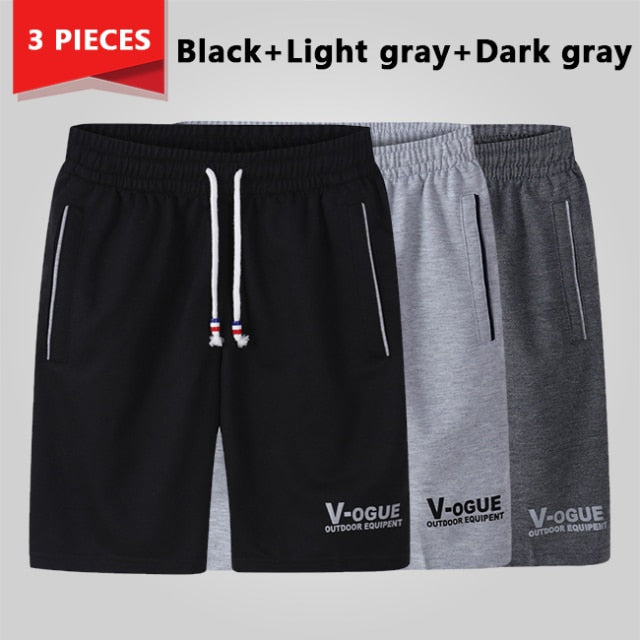 4PC Summer Shorts Men 2020 Casual Shorts Trunks Fitness Workout Beach Shorts Man Breathable Cotton Gym Short Trousers Sweatpants
