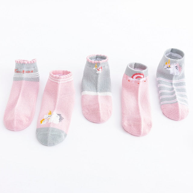 10Pcs/5Pairs Children Sock Breathable Sports Girls Boys Sokcs Unisex Cotton Stripe Chaussette Enfant Garcon Skarpetki Dla dzieci