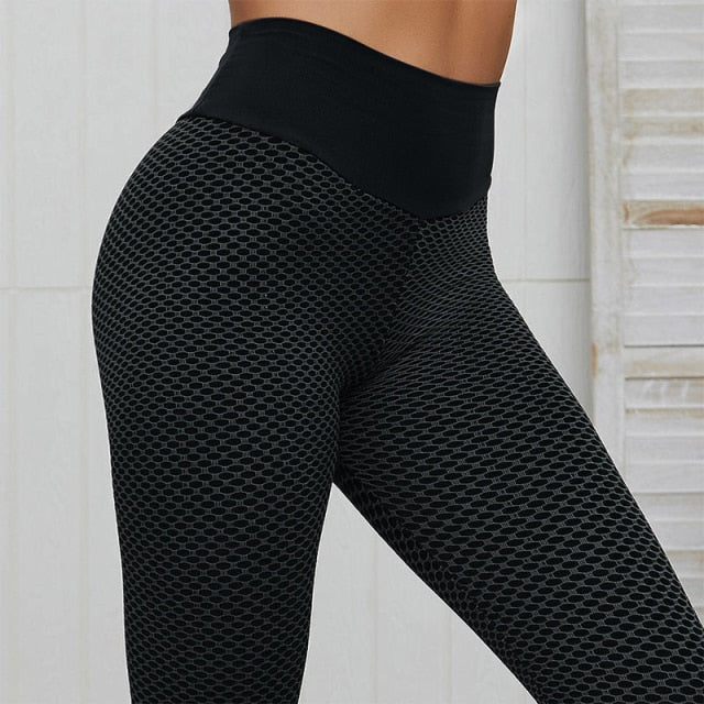 NORMOV High Waist Dot Fitness Leggings Women Workout Push Up Leggings Activewear Leggings Fitness Feminina Jeggings
