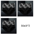 M-5XL Women's Panties Female Underpants Cotton Underwear High Waist Panties Sexy Lingeries Briefs Plus Size Pantys 3PCS/Set