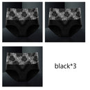 M-5XL Women's Panties Female Underpants Cotton Underwear High Waist Panties Sexy Lingeries Briefs Plus Size Pantys 3PCS/Set