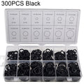 O Ring Rubber Washer Seals Assortment Black O-Ring Seals Set Nitrile Washers High Quality For Car Gasket