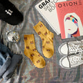 2021 New Cartoon Women's Breathable Cotton Socks Cute Bear Lovely Animal Pattern Girl Sock Combed  of Pure Cotton Female Socks
