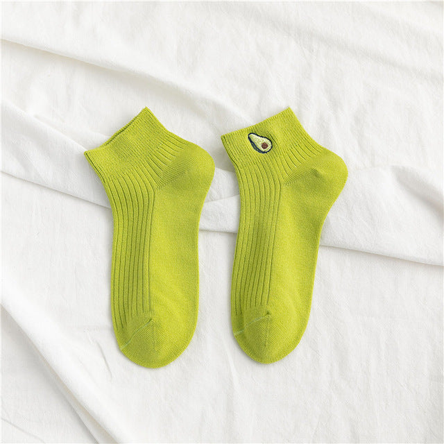 2021 New Cartoon Women's Breathable Cotton Socks Cute Bear Lovely Animal Pattern Girl Sock Combed  of Pure Cotton Female Socks