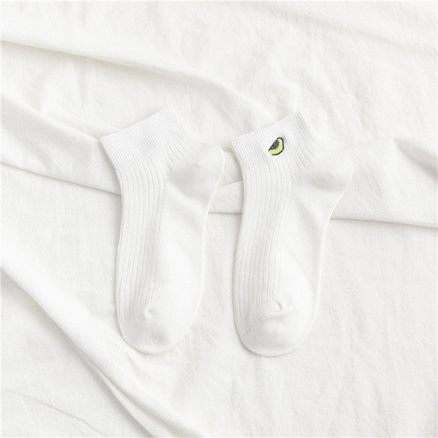 2021 New Cartoon Women's Breathable Cotton Socks Cute Bear Lovely Animal Pattern Girl Sock Combed  of Pure Cotton Female Socks