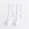 Jeseca Unisex Men Women's Socks Korean Harajuku Vintage Streetwear Long Socks White Black Woman Casual Hip Hop Skateboard Sox