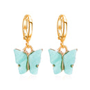 Gold Chain Butterfly Pendant Choker Necklace Women Statement Collares Bohemian Beach Jewelry Gift Collier Cheap