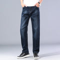 7 Colors Available Men's Thin Straight-leg Loose Jeans 2021 Summer New Classic Style Advanced Stretch Loose Pants Male Brand