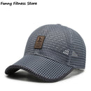 Breathable Mesh Riding Fishing Climbing Panama Women Men Outdoor Sport Tennis Golf Caps Sunscreen Hat Adjustable Camping Cap