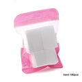 Lint-Free Nail Polish Remover Cotton Wipes UV Gel Tips Remover Cleaner Paper Pad Nails Polish Art Cleaning Manicure Tools