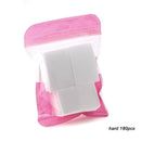 Lint-Free Nail Polish Remover Cotton Wipes UV Gel Tips Remover Cleaner Paper Pad Nails Polish Art Cleaning Manicure Tools