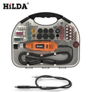 HILDA Electric Mini Drill Dremel Grinder Engraving Pen Mini Drill Electric Rotary Tool Grinding Machine Dremel Accessories