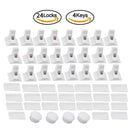 Magnetic Child Lock Children Protection Baby Safety Lock Drawer Latch Cabinet Door Lock Limiter Children Security Locks