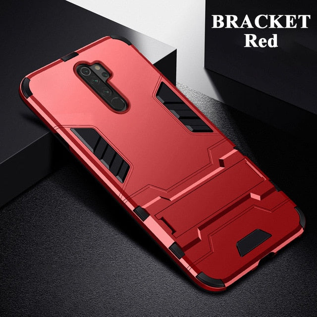 Armor Case For Redmi Note 8 9 10 Pro Max 8A 8T 9A 9C 9S 10S Phone Cover for Xiaomi Mi 10 Lite 10T POCO X3 NFC M3 F3 F2 Pro F1