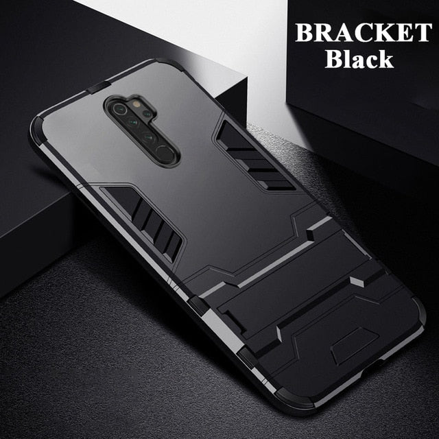 Armor Case For Redmi Note 8 9 10 Pro Max 8A 8T 9A 9C 9S 10S Phone Cover for Xiaomi Mi 10 Lite 10T POCO X3 NFC M3 F3 F2 Pro F1