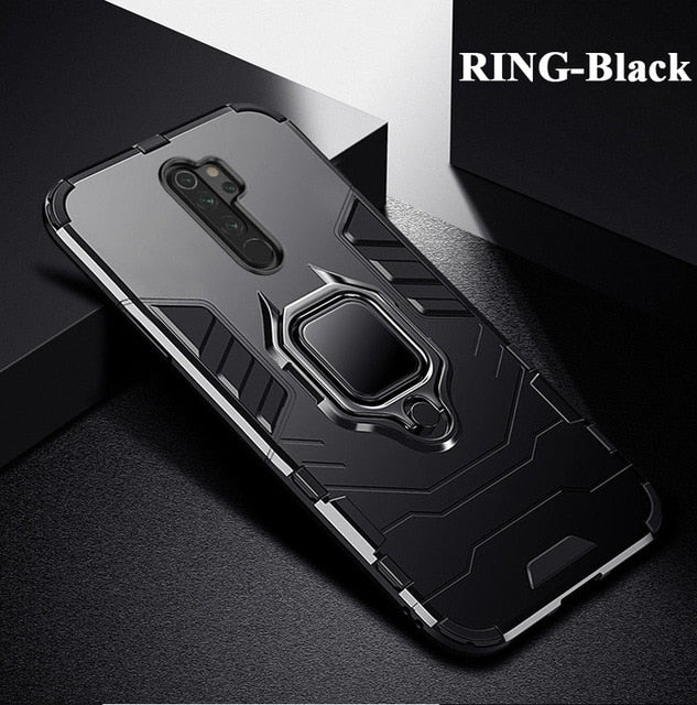 Armor Case For Redmi Note 8 9 10 Pro Max 8A 8T 9A 9C 9S 10S Phone Cover for Xiaomi Mi 10 Lite 10T POCO X3 NFC M3 F3 F2 Pro F1