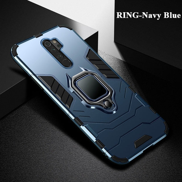 Armor Case For Redmi Note 8 9 10 Pro Max 8A 8T 9A 9C 9S 10S Phone Cover for Xiaomi Mi 10 Lite 10T POCO X3 NFC M3 F3 F2 Pro F1