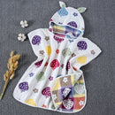 6 Layers Gauze Hooded Beach Towel Cotton Baby Cape Towels Soft Poncho Kids Bathing Stuff for Babies Washcloth