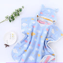 6 Layers Gauze Hooded Beach Towel Cotton Baby Cape Towels Soft Poncho Kids Bathing Stuff for Babies Washcloth