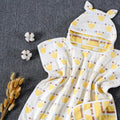 6 Layers Gauze Hooded Beach Towel Cotton Baby Cape Towels Soft Poncho Kids Bathing Stuff for Babies Washcloth