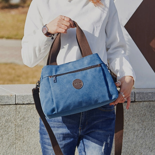 Women Bag Handbags Crossbody Canvas Bag for Woman 2021 Big Bag Canvas Shoulder Tote Female Handbags Lady Designer Messenger Bags