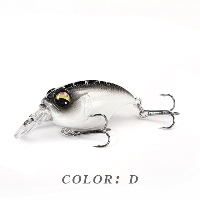 New Crankbait Wobblers Lure 38mm/8g 48mm/11g High Quality Hooks 10 Different Colors Artificial Bait Hard Fishing Cranks