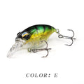 New Crankbait Wobblers Lure 38mm/8g 48mm/11g High Quality Hooks 10 Different Colors Artificial Bait Hard Fishing Cranks