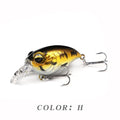 New Crankbait Wobblers Lure 38mm/8g 48mm/11g High Quality Hooks 10 Different Colors Artificial Bait Hard Fishing Cranks
