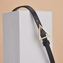 JIFANPAUL new style triangle buckle thin belt women's decorative dress Korean fashion style matching jeans belt simple tren