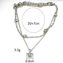 Boho Style Star Anklet Fashion Multilayer Foot Chain 2021 Fashion Handcuffs Ankle Bracelet For Women Beach Accessories Gift