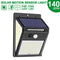 222 LED Solar Light Outdoor  4 Modes Motion Sensor PIR Wall Light Waterproof Solar Lamp Solar Powered Sunlight Garden Decoration